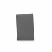 Zegar elektroniczny z kalendarzem i termometrem ADE, 10,5 x 6,5 x 4 cm, szary