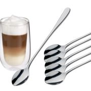 Łyżeczki do latte macchiato Cilio Roma, 6 szt., stal nierdzewna, 20 cm