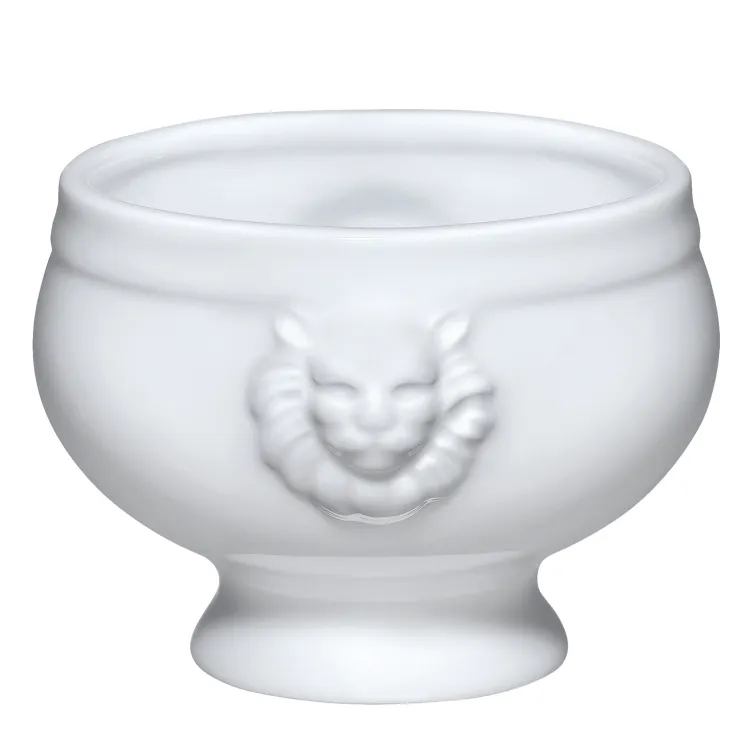 Bulionówka Kuchenprofi, porcelana, 0,45 l, śred. 11 x 8,5 cm, biała