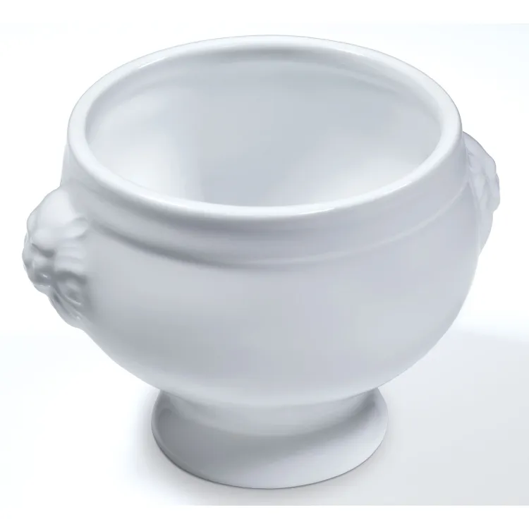 Bulionówka Kuchenprofi, porcelana, 0,45 l, śred. 11 x 8,5 cm, biała