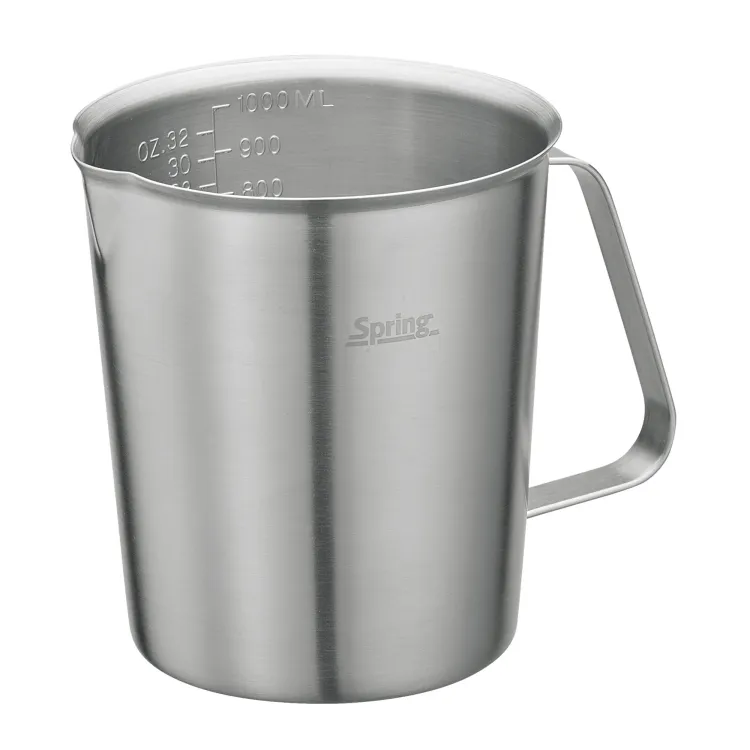 Dzbanek-miarka kuchenna Spring Tools, stal nierdzewna, 1,0 l, śred. 12,5 x 13 cm