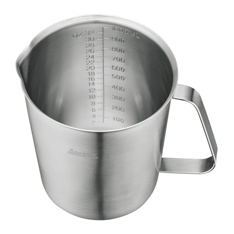 Dzbanek-miarka kuchenna Spring Tools, stal nierdzewna, 1,0 l, śred. 12,5 x 13 cm