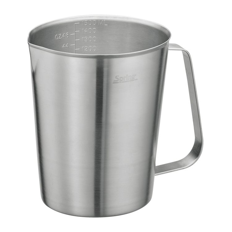 Dzbanek-miarka kuchenna Spring Tools, stal nierdzewna, 1,5 l, śred. 13,5 x 15,5 cm