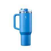 Kubek termiczny Lurch Big Cup, stal nierdzewna, 1,2 l, niebieski
