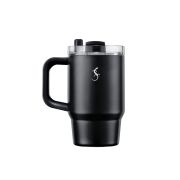 Kubek termiczny Big Cup Mini Lurch, stal nierdzewna, 0,8 l, czarny