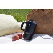 Kubek termiczny Big Cup Mini Lurch, stal nierdzewna, 0,8 l, czarny