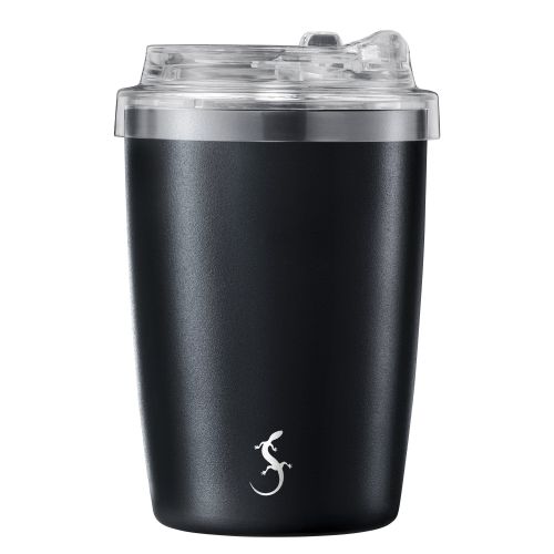 Termiczny kubek do kawy Coffee To Go Lurch, stal nierdzewna/tworzywo sztuczne, 0,3 l, czarny
