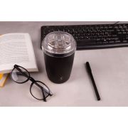 Termiczny kubek do kawy Coffee To Go Lurch, stal nierdzewna/tworzywo sztuczne, 0,3 l, czarny