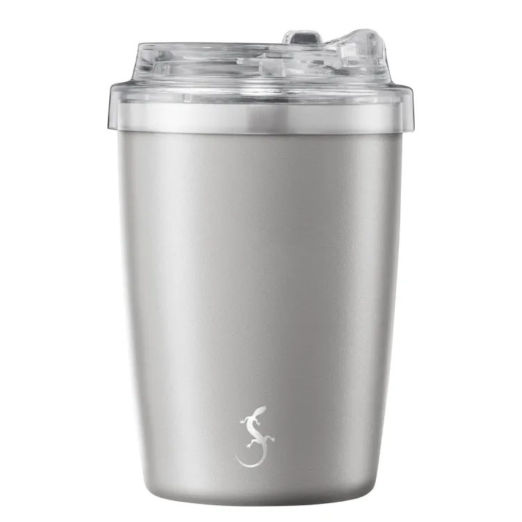Termiczny kubek do kawy Coffee To Go Lurch, stal nierdzewna/tworzywo sztuczne, 0,3 l, szary