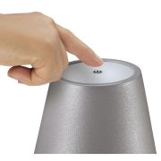Lampka stołowa ładowana przez USB Sole Cilio, 3 poziomy jasności, śred. 11 x 35 cm