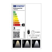 Lampka stołowa ładowana przez USB Sole Cilio, 3 poziomy jasności, śred. 11 x 35 cm