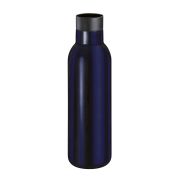 Butelka termiczna Deluxe Cilio, stal nierdzewna, 0,45 l, śred. 7 x 23 cm, ciemnoniebieska
