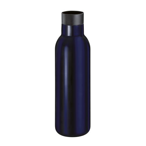 Butelka termiczna Deluxe Cilio, stal nierdzewna, 0,45 l, śred. 7 x 23 cm, ciemnoniebieska