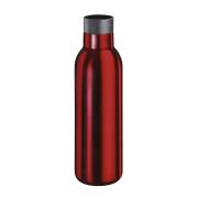 Butelka termiczna Deluxe Cilio, stal nierdzewna, 0,45 l, śred. 7 x 23 cm, czerwona