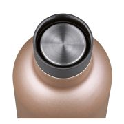 Butelka termiczna Deluxe Cilio, stal nierdzewna, 0,65 l, śred. 8 x 24,5 cm, różowe złoto