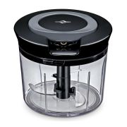 Siekacz ręczny Turbo Kuchenprofi, śred. 15 x 12 cm, 0,8 l, czarny