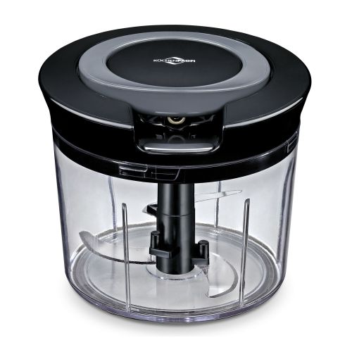Siekacz ręczny Turbo Kuchenprofi, śred. 15 x 12 cm, 0,8 l, czarny