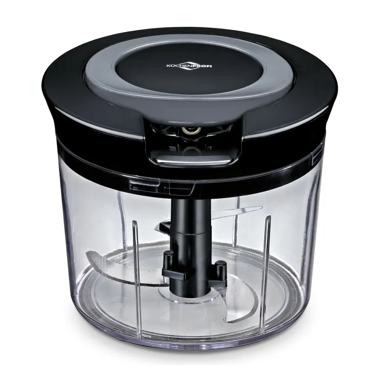 Siekacz ręczny Turbo Kuchenprofi, śred. 15 x 12 cm, 0,8 l, czarny