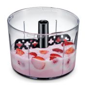Siekacz ręczny Turbo Kuchenprofi, śred. 15 x 12 cm, 0,8 l, czarny