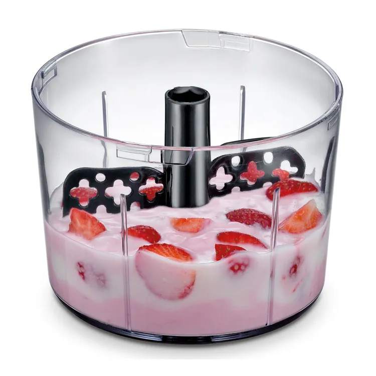 Siekacz ręczny Turbo Kuchenprofi, śred. 15 x 12 cm, 0,8 l, czarny