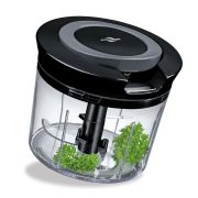 Siekacz ręczny Turbo Kuchenprofi, śred. 15 x 12 cm, 0,8 l, czarny