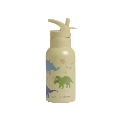 Kubek ze słomką dla dzieci DINOSAURS 350 ml / A Little Lovely Company
