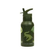 Kubek ze słomką dla dzieci CROCODILES 350 ml / A Little Lovely Company