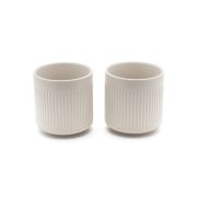 Kubki do herbaty Skagen 300ml - 2 sztuki - białe / Bredemeijer