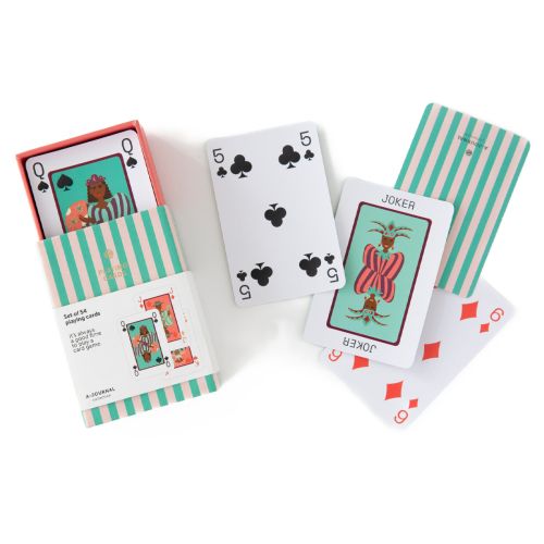 Karty do gry - Green - 54 szt / A-Journal