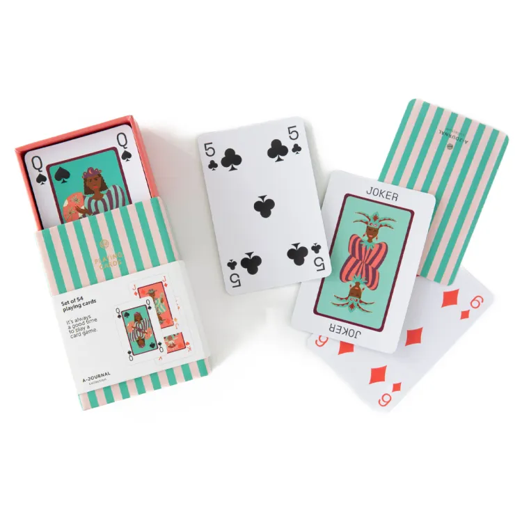 Karty do gry - Green - 54 szt / A-Journal