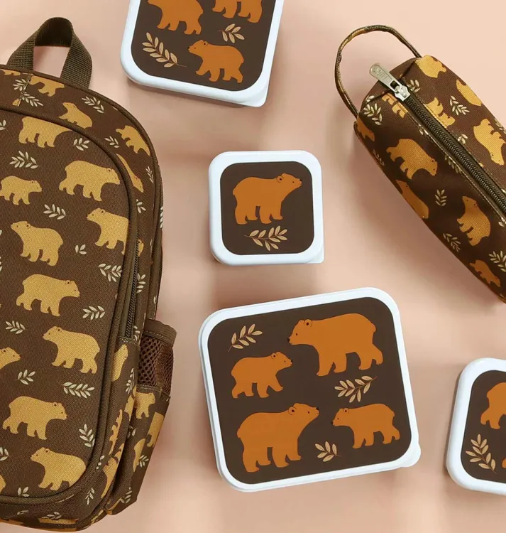 Lunchboxy dla dzieci BEARS / A Little Lovely Company