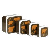 Lunchboxy dla dzieci BEARS / A Little Lovely Company