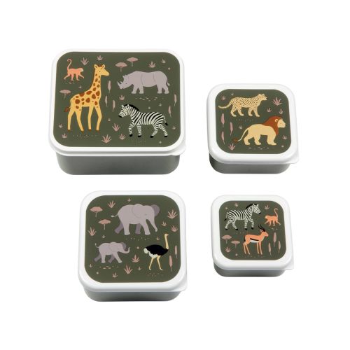 Lunchboxy dla dzieci SAVANNA / A Little Lovely Company