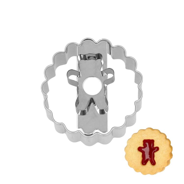 Foremka do ciastek LINZER - MIŚ / Birkmann
