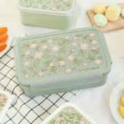 Bento lunchbox BLOSSOM SAGE / A Little Lovely Company