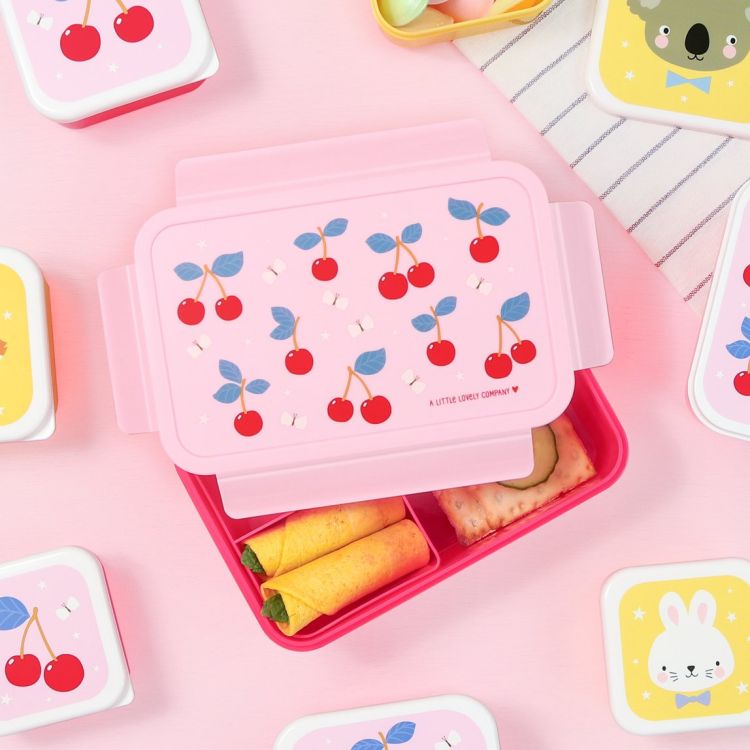 Bento lunchbox CHERRIES / A Little Lovely Company