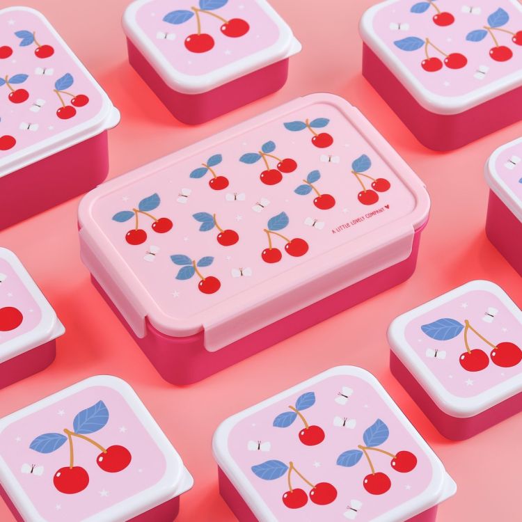 Bento lunchbox CHERRIES / A Little Lovely Company