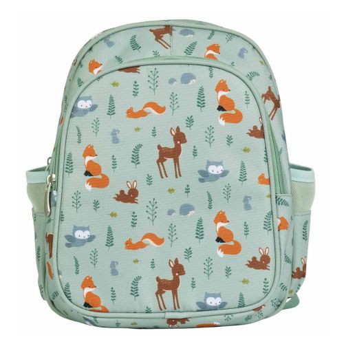 Plecak dla dzieci FOREST FRIENDS SAGE - mieści A4 / A Little Lovely Company