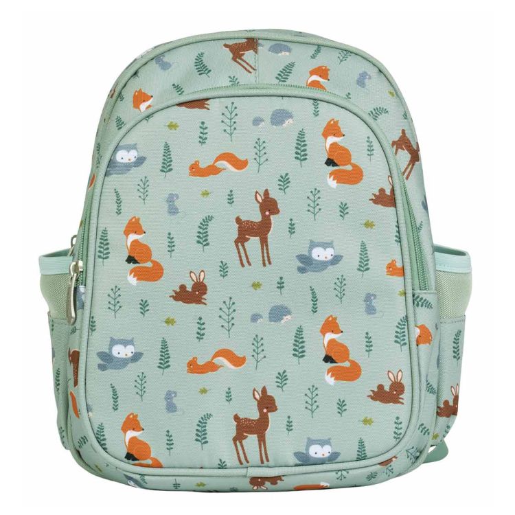 Plecak dla dzieci FOREST FRIENDS SAGE - mieści A4 / A Little Lovely Company
