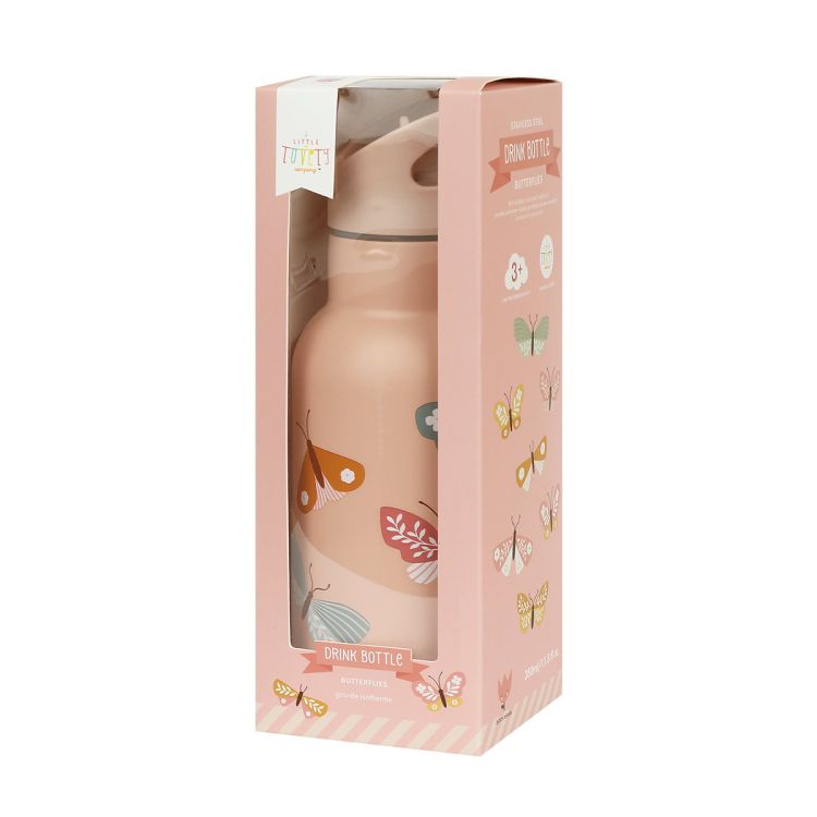 Butelka termiczna dla dzieci BUTTERFLIES 350 ml / A Little Lovely Company