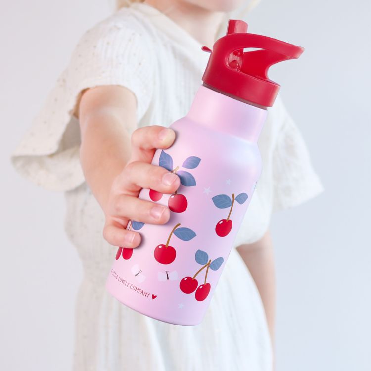 Butelka termiczna dla dzieci CHERRIES 350 ml / A Little Lovely Company
