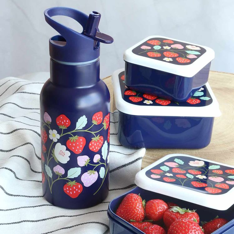 Butelka termiczna dla dzieci STRAWBERRIES 350 ml / A Little Lovely Company