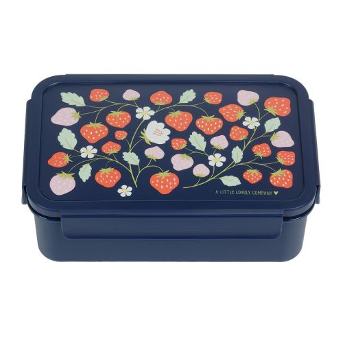 Bento lunchbox STRAWBERRIES / A Little Lovely Company