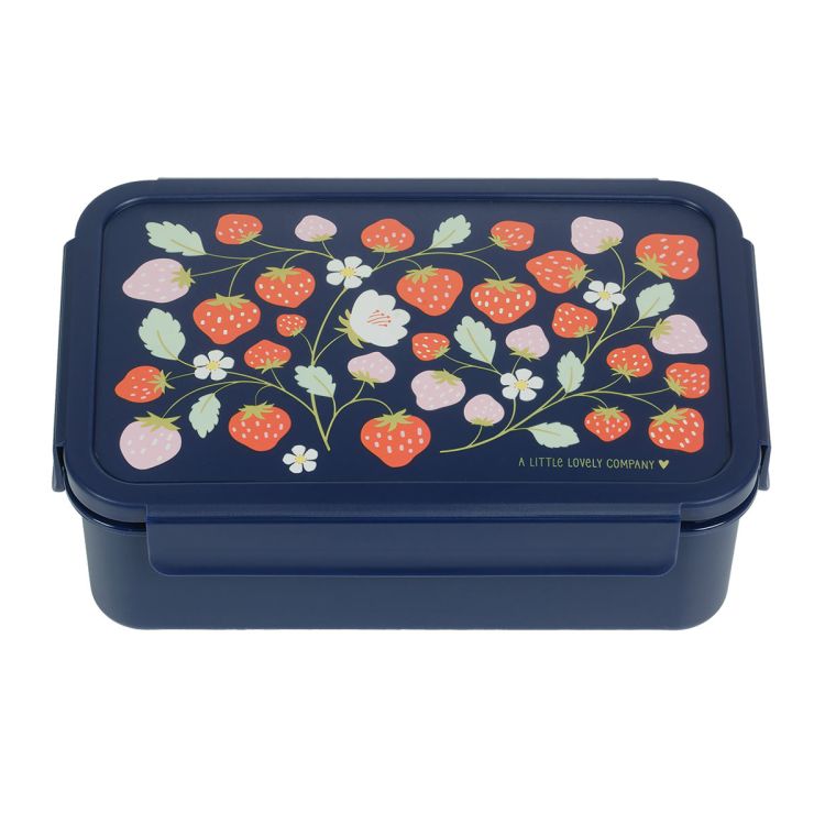 Bento lunchbox STRAWBERRIES / A Little Lovely Company