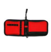 Ampularium mini z rzepem Cordura czerwone