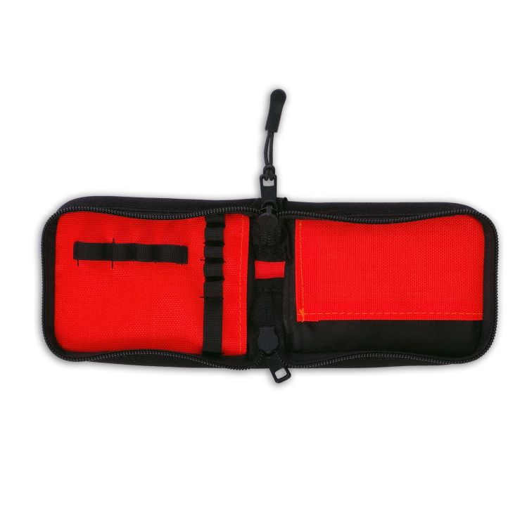 Ampularium mini z rzepem Cordura czerwone