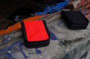 Ampularium mini z rzepem Cordura czerwone