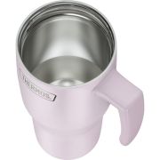 Termokubek Refreshing z uchwytem i słomką Thermos 850 ml - matowo lawendowy