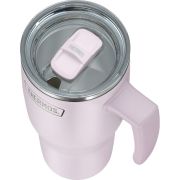 Termokubek Refreshing z uchwytem i słomką Thermos 850 ml - matowo lawendowy
