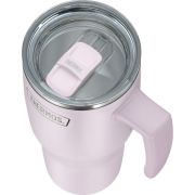 Termokubek Refreshing z uchwytem i słomką Thermos 850 ml - matowo lawendowy